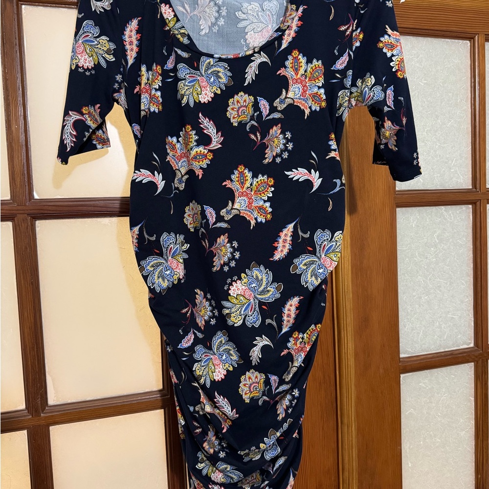 Floral maternity dress
